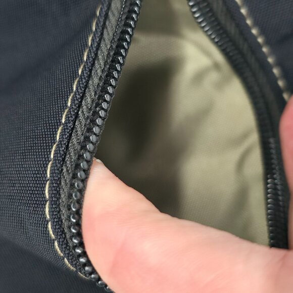 Baggallini Black Nylon Flap Crossbody Bag with Built-In Wallet & ID Window - Picture 9 of 14